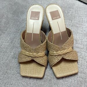 Dolce Vita Raffia Heels